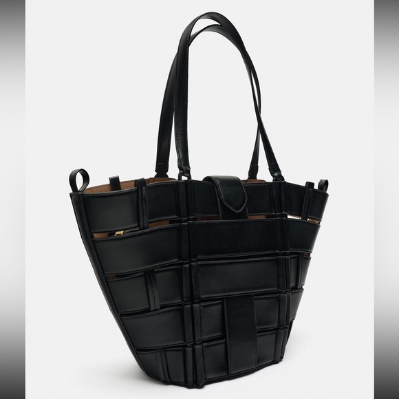 ZARA TOTE BAG - Picture 10 of 10